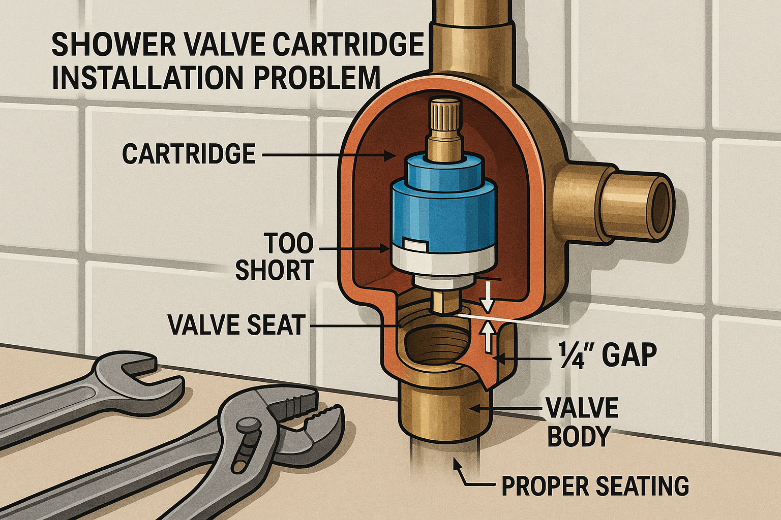 Extend Your Shower Valve Core: A Simple DIY Fix for Short Faucet Connections