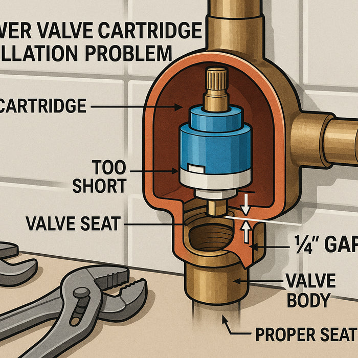 Extend Your Shower Valve Core: A Simple DIY Fix for Short Faucet Connections