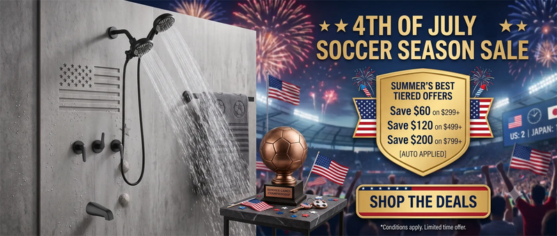 🎆 Independence Day Bathroom Upgrade Sale: SHAMANDA's 4th of July Event Is Here!