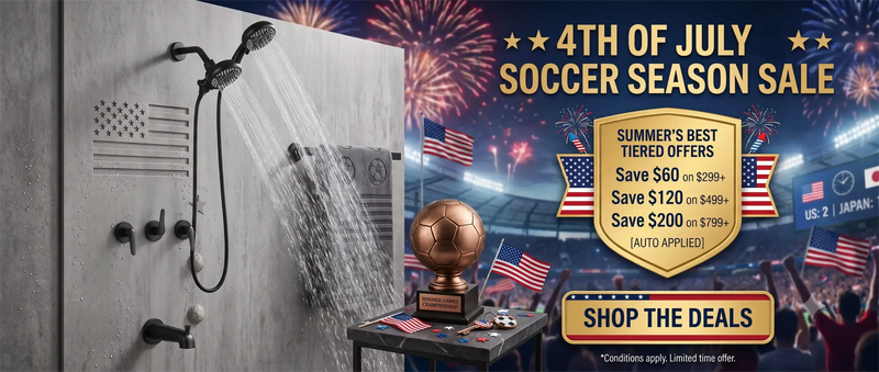 🎆 Independence Day Bathroom Upgrade Sale: SHAMANDA's 4th of July Event Is Here!