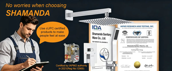SHAMANDA — Premium Bathroom Fixtures, Certified Quality