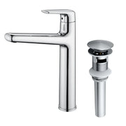1-Hole Vessel Bathroom Faucet Brass Single Lever Basin Mixer Faucet with Stainles Steel Pop Up Sink Drain 1-hole-vessel-bathroom-faucet-brass-single-lever-basin-mixer-faucet-with-stainles-steel-pop-up-sink-drain 