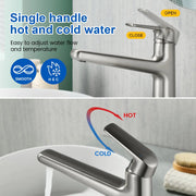 1-Hole Vessel Bathroom Faucet Brass Single Lever Basin Mixer Faucet with Stainles Steel Pop Up Sink Drain 1-hole-vessel-bathroom-faucet-brass-single-lever-basin-mixer-faucet-with-stainles-steel-pop-up-sink-drain 