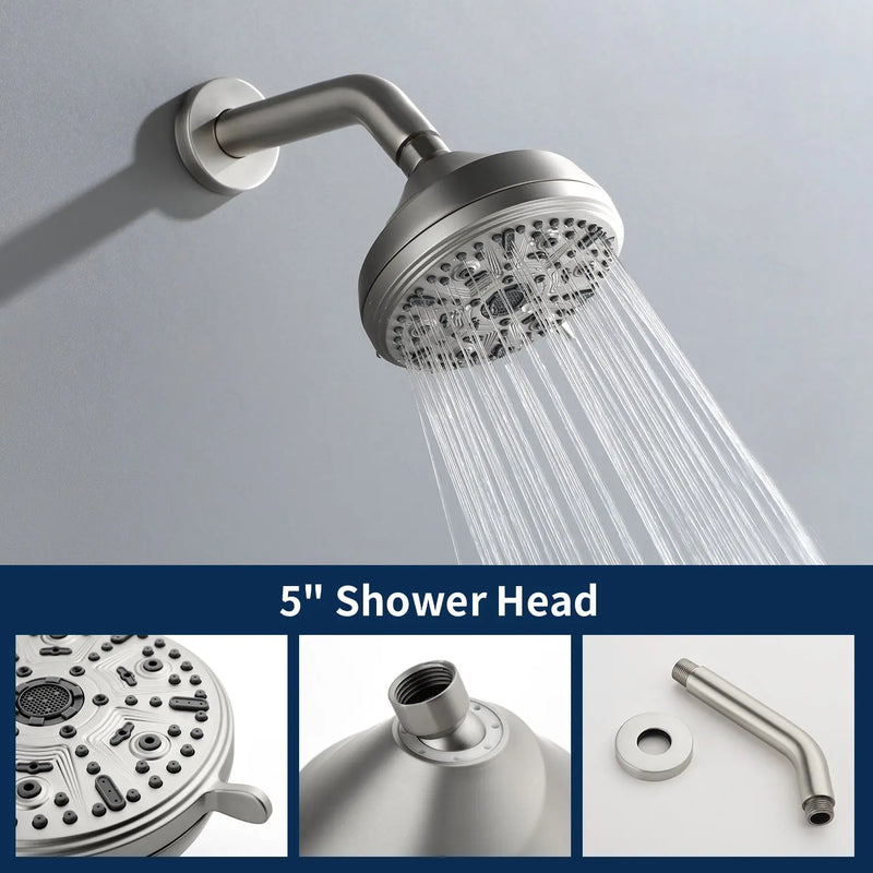10 Functions Single Handle High Pressure Round Tub and Shower Trim Kit with Valve 10-functions-single-handle-high-pressure-round-tub-and-shower-trim-kit-with-valve 