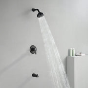 10 Functions Single Handle High Pressure Round Tub and Shower Trim Kit with Valve 10-functions-single-handle-high-pressure-round-tub-and-shower-trim-kit-with-valve 