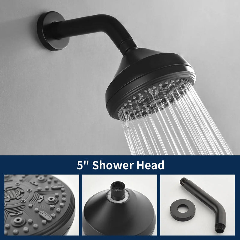 10 Functions Single Handle High Pressure Round Tub and Shower Trim Kit with Valve 10-functions-single-handle-high-pressure-round-tub-and-shower-trim-kit-with-valve 