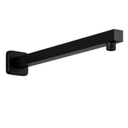 16-Inch SUS304 Shower Extension Arm, Universal Shower Straight Wall Mount Shower Arm with Flange for 10"/12" Bathroom Rainfall Showerhead - Matte Black, Brushed Nickel, Brushed Gold shamanda-16-inch-brass-shower-extension-arm-matte-black-universal-shower-straight-wall-mount-shower-arm-with-flange-for-10-12-bathroom-rainfall-showerhead 