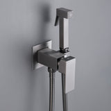 Handheld Bidet Sprayer for Toilet, Brass Baby Cloth Diaper Sprayer Kit with Hose Brass Valve