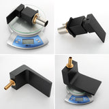 4-Hole Waterfall Deck-Mount Bathtub Faucet with Sprayer High Flow Roman Tub Filler with Hand Shower