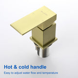 4-Hole Waterfall Deck-Mount Bathtub Faucet with Sprayer High Flow Roman Tub Filler with Hand Shower