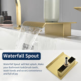 Roman Tub Filler Single Handle Deck Mounted 4 Holes Bathtub Faucet with Handheld Shower in Matte Black, Brushed Nickel, Brushed Gold