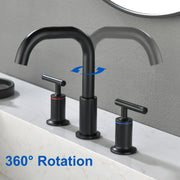 2-Handle 3-Hole 8-inch Brass Bathroom Vanity Faucet brushed-gold-2-handle-3-hole-8-inch-brass-bathroom-vanity-faucet 