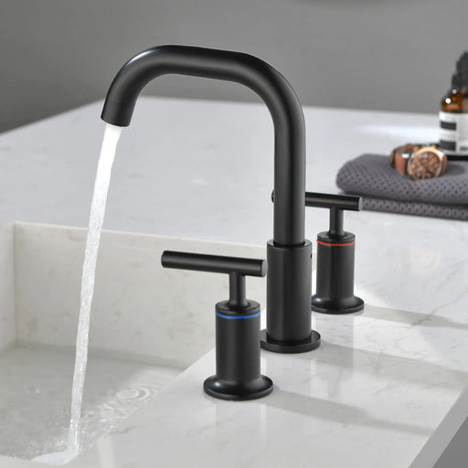 2-Handle 3-Hole 8-inch Brass Bathroom Vanity Faucet brushed-gold-2-handle-3-hole-8-inch-brass-bathroom-vanity-faucet 