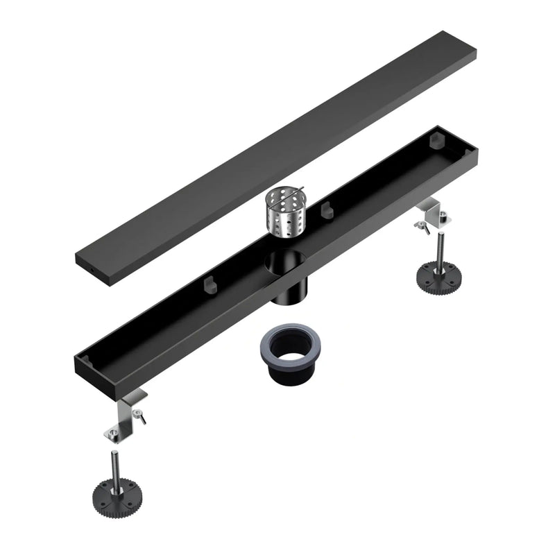 24-inch Rectangular Bathroom Floor Drain 304 Stainless Steel Long Shower Drain with Cover 24-inch-rectangular-bathroom-floor-drain-304-stainless-steel-long-shower-drain-with-cover 