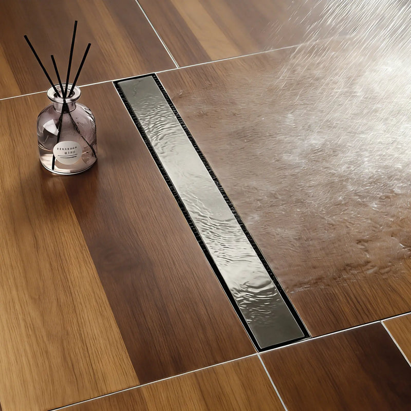 24-inch Rectangular Bathroom Floor Drain 304 Stainless Steel Long Shower Drain with Cover 24-inch-rectangular-bathroom-floor-drain-304-stainless-steel-long-shower-drain-with-cover 