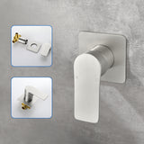 Wall Mount Bathtub Faucet, Waterfall Roman Tub Filler Faucet Single Handle