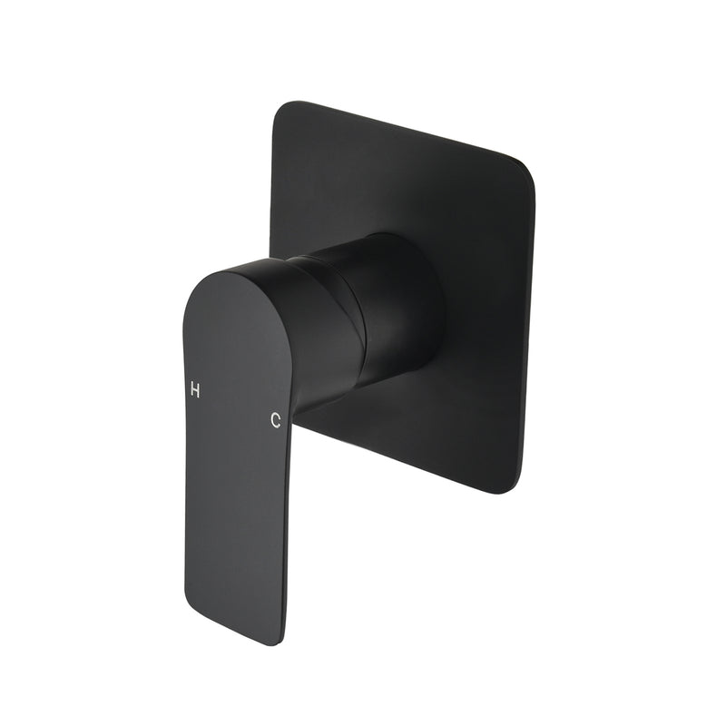 Single Function Square Shower Valve Faucet Diverter Control Single Handle Hot and Cold Water Mixer Shower Valve