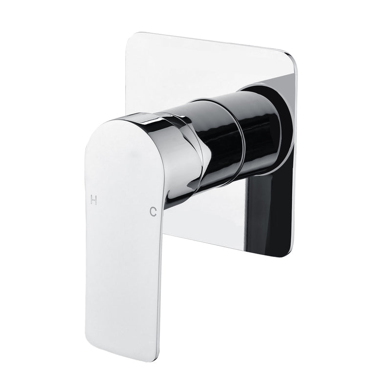 Single Function Square Shower Valve Faucet Diverter Control Single Handle Hot and Cold Water Mixer Shower Valve