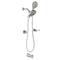 Brushed Nickel / Brass & SUS304 & ABS / 17.3*10.1*5.4 inches