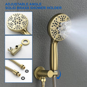 3-Function Wall Mounted Shower Faucet Set for Bathroom with High Pressure 10" Stainless Steel Rain Shower head and 7-Mode Handheld Shower Set 3-function-wall-mount-shower-faucet-set 