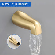 3-Handle Tub & Shower Trim with Tub Spout Wall Mounted 6-Spray 5-Inch Round Bathtub and Shower Faucet For Bathroom 3-handle-tub-shower-trim-with-tub-spout-wall-mounted-6-spray-5-inch-round-bathtub-and-shower-faucet-for-bathroom 
