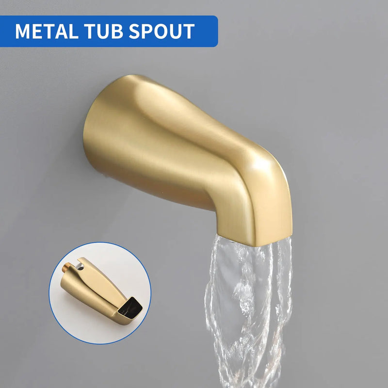 3-Handle Tub & Shower Trim with Tub Spout Wall Mounted 6-Spray 5-Inch Round Bathtub and Shower Faucet For Bathroom 3-handle-tub-shower-trim-with-tub-spout-wall-mounted-6-spray-5-inch-round-bathtub-and-shower-faucet-for-bathroom 