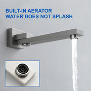 3-Way Bath and Shower Faucet 12" Rainfall Shower Head Faucet with Handheld Spray & 180 Degree Swivel Tub Spout Tap 3-way-mixer-12-rainfall-shower-head-faucet-tub-spout-tap-with-handheld-spray 