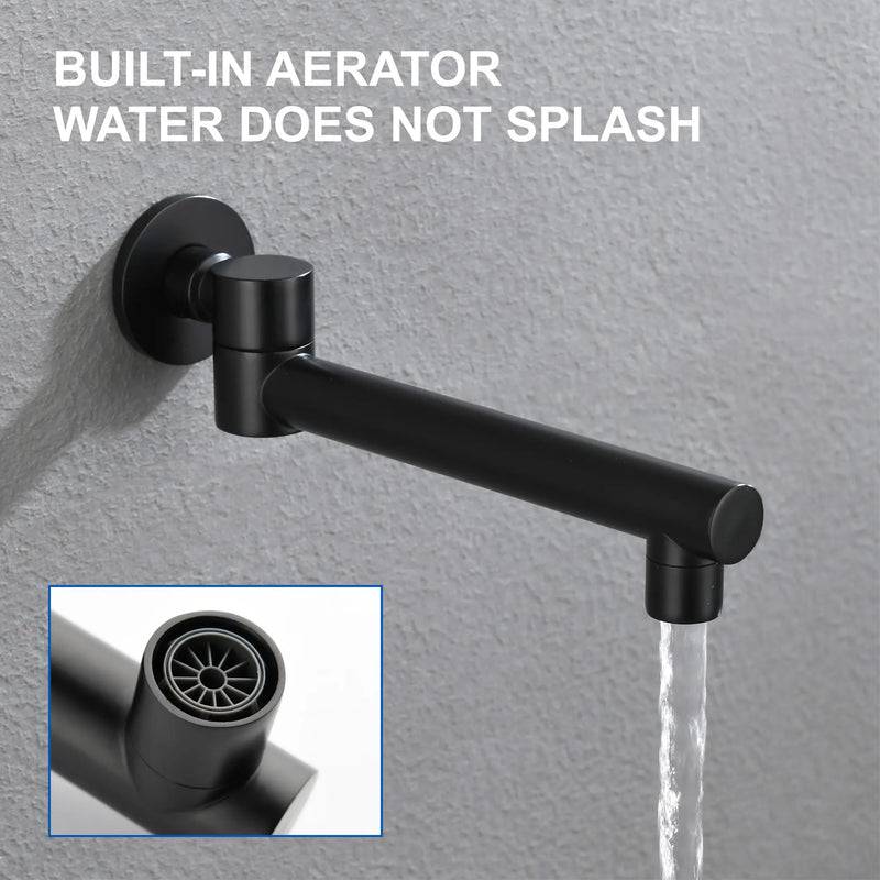3 Functions Rain Shower Faucet, 12-inch Round Shower Head Set with 7-Spray Shower Head & 180 Degree Swivel Spout shower-faucet-set-with-tub-spout-luxury-tub-shower-faucet-combo-set-with-9-inches-shower-head-and-handheld-shower-bathroom-shower-valve-trim-kit-shower-fixture-2 
