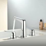 3 Piece Bathroom Sink Faucet Deck Mount Brass 2 Handle 8 In. Widespread Wash Basin Faucet with Popup Drain 3-piece-bathroom-sink-faucet-deck-mount-brass-2-handle-8-in-widespread-wash-basin-faucet-with-popup-drain 