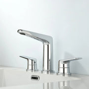 3 Piece Bathroom Sink Faucet Deck Mount Brass 2 Handle 8 In. Widespread Wash Basin Faucet with Popup Drain 3-piece-bathroom-sink-faucet-deck-mount-brass-2-handle-8-in-widespread-wash-basin-faucet-with-popup-drain 