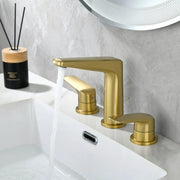 3 Piece Bathroom Sink Faucet Deck Mount Brass 2 Handle 8 In. Widespread Wash Basin Faucet with Popup Drain 3-piece-bathroom-sink-faucet-deck-mount-brass-2-handle-8-in-widespread-wash-basin-faucet-with-popup-drain 