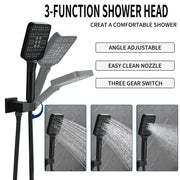 3 Piece Waterfall Wall Mount Bath Tub Filler Faucet with 3 Setting Handheld Sprayer 3-piece-waterfall-wall-mount-bath-tub-filler-faucet-with-3-setting-handheld-sprayer 