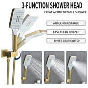 3 Piece Waterfall Wall Mount Bath Tub Filler Faucet with 3 Setting Handheld Sprayer 3-piece-waterfall-wall-mount-bath-tub-filler-faucet-with-3-setting-handheld-sprayer 