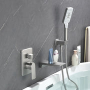 3 Piece Waterfall Wall Mount Bath Tub Filler Faucet with 3 Setting Handheld Sprayer 3-piece-waterfall-wall-mount-bath-tub-filler-faucet-with-3-setting-handheld-sprayer 