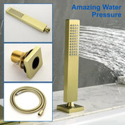 4-Hole Waterfall Deck-Mount Bathtub Faucet with Sprayer High Flow Roman Tub Filler with Hand Shower 4-hole-waterfall-deck-mount-bathtub-faucet-with-sprayer-high-flow-roman-tub-filler-with-hand-shower 