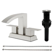 4-Inch Centerset Vanity Faucet 2-Handle Waterfall Bathroom Faucet with Pop Up Drain and Water Supply Lines 4-inch-centerset-2-handle-bathroom-faucet-with-pop-up-drain-and-water-supply-lines 