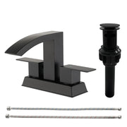 4-Inch Centerset Vanity Faucet 2-Handle Waterfall Bathroom Faucet with Pop Up Drain and Water Supply Lines 4-inch-centerset-2-handle-bathroom-faucet-with-pop-up-drain-and-water-supply-lines 