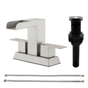 4 Inch Centerset Double Handles Deck Mount Waterfall Lavatory Faucet Mixer Tap with Pop up Drain 4-inch-centerset-double-handles-deck-mount-waterfall-lavatory-faucet-mixer-tap-with-pop-up-drain 
