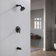 5Inch Tub Shower Faucet Set with 6-Spray Shower Head Wall Mounted Shower Trim Kit with Diverter Bath Spout 5inch-tub-shower-faucet-set-with-6-spray-shower-head-wall-mounted-shower-trim-kit-with-diverter-bath-spout 