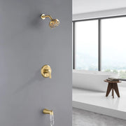 5Inch Tub Shower Faucet Set with 6-Spray Shower Head Wall Mounted Shower Trim Kit with Diverter Bath Spout 5inch-tub-shower-faucet-set-with-6-spray-shower-head-wall-mounted-shower-trim-kit-with-diverter-bath-spout 