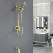 6-Spray Dual Shower Faucet Set with Tub Spout 2-in-1 Shower head and Handheld Shower 6-spray-dual-shower-faucet-set-with-tub-spout-2-in-1-shower-head-and-handheld-shower 