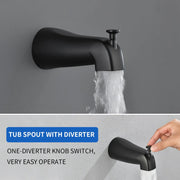 6-Spray Dual Shower Faucet Set with Tub Spout 2-in-1 Shower head and Handheld Shower 6-spray-dual-shower-faucet-set-with-tub-spout-2-in-1-shower-head-and-handheld-shower 