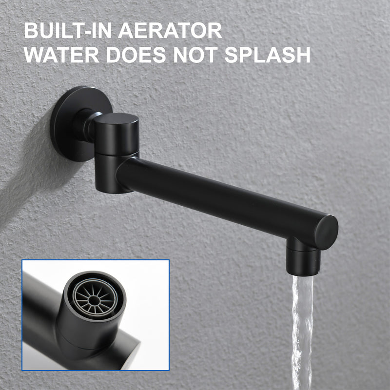 Shower Faucet Set with Tub Spout Luxury Tub Shower Faucet Combo Set with 10 inches Shower Head and 7-mode Handheld Shower Bathroom Shower Valve Trim Kit Shower Fixture