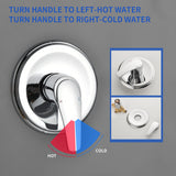 Wall Mounted Adjustable High Pressure 7-Spray Settings Filtered Handheld Shower with Valve