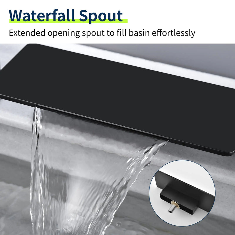 8 Inch Widespread Bathroom Sink Faucet, 2 Handle Waterfall Vanity Faucets 3 Hole for Bathroom Sink 8-inch-widespread-bathroom-sink-faucet-2-handle-waterfall-vanity-faucets-3-hole-for-bathroom-sink 