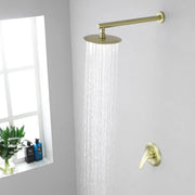 8"stainless steel shower head Round Shower Faucets Sets Complete, Single Function Shower trim kit 8-steel-shower-head-round-shower-faucets-sets-complete-single-function-shower 