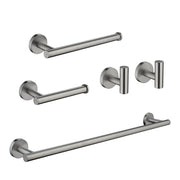 Bathroom Accessories Set, Includes 18-Inch Bath Towel Bar, 5-Piece, Durable SUS304 Stainless Steel bathroom-accessories-set-includes-18-inch-bath-towel-bar-5-piece-durable-sus304-stainless-steel Brushed Nickel / 不锈钢