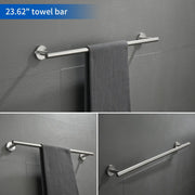 Bathroom Accessories Set, Includes 18-Inch Bath Towel Bar, 5-Piece, Durable SUS304 Stainless Steel bathroom-accessories-set-includes-18-inch-bath-towel-bar-5-piece-durable-sus304-stainless-steel 