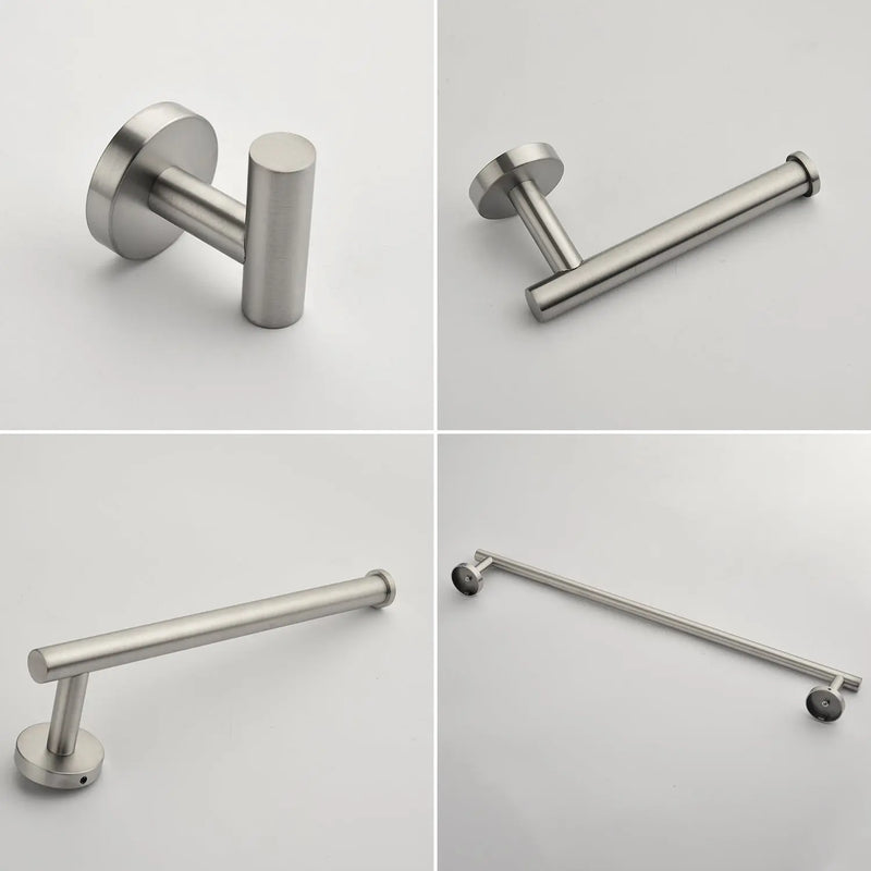 Bathroom Accessories Set, Includes 18-Inch Bath Towel Bar, 5-Piece, Durable SUS304 Stainless Steel bathroom-accessories-set-includes-18-inch-bath-towel-bar-5-piece-durable-sus304-stainless-steel 