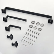 Bathroom Hardware Set, 5-Piece Stainless Steel Bathroom Towel Rack Set Wall Mounted Matte Black Towel Bar Bathroom Accessories Kit bathroom-hardware-set-5-piece-stainless-steel-bathroom-towel-rack-set-wall-mounted-matte-black-towel-bar-bathroom-accessories-kit 